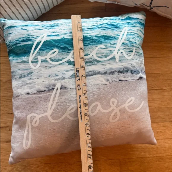 Nautical Themed Decorative Pillow Set - Blue and White - Picture 10 of 10